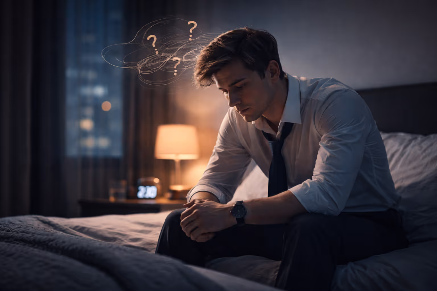 Nighttime anxiety and insomnia